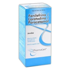 LORATADINA/FENILEFRINA/PARACETAMOL 33.33/16.66/3.2GR/100ML SUSP 120ML *PHG*