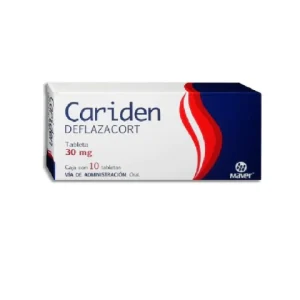 CARIDEN 30MG TABS C/10 *MVE*