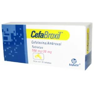 CEFABROXIL 500/30MG CAP C/15 *MVE*