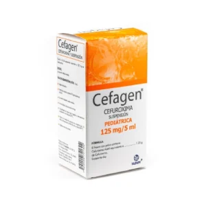 CEFAGEN 125MG/5ML SUSP. 50ML. *MVE*