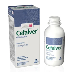 CEFALVER 125MG/5ML SUSP. 90ML *MVE* N