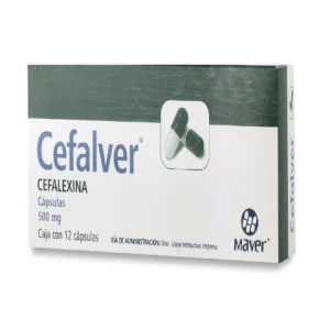 CEFALVER 500MG CAP C/12 *MVE*