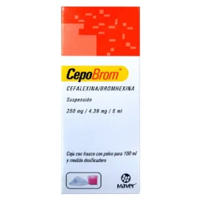 CEPOBROM 250/4.39MG/5ML. SUSP. 100ML *MVE*