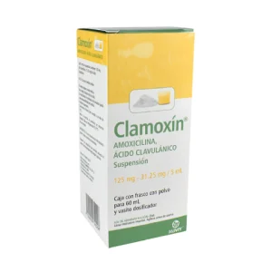 CLAMOXIN 125/31.25MG/5ML. SUSP 60ML *MVE* PE