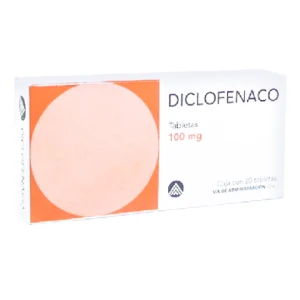 DICLOFENACO 100MG TAB LP C/20 *MVE* PE