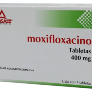 MOXIFLOXACINO 400MG TAB C/7 *ANT*
