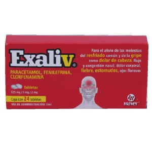 EXALIV 325/5/2MG TABS C/24 *MVE*