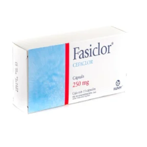 FASICLOR 250MG CAP. C/15 *MVE*