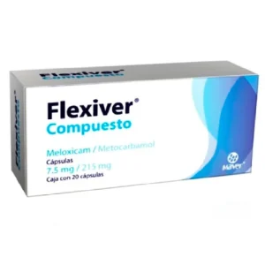 FLEXIVER COMP 7.5/215MG. CAP C/20 *MVE* PE
