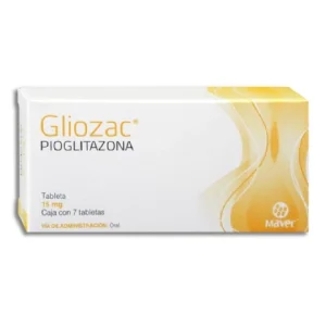 GLIOZAC 15MG TAB C/7 *MVE*