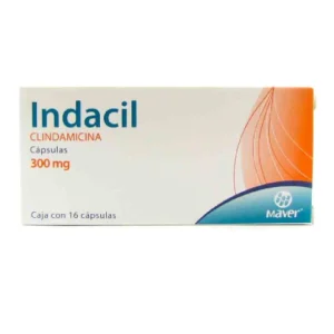 INDACIL 300MG CAP C/16 *MVE*PE