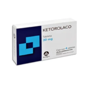 KETOROLACO 30MG TAB SUBL C/4 *MVE* PE