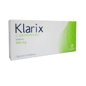 KLARIX 500MG TAB C/10 *MVE* PE N