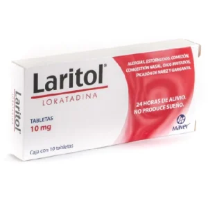 LARITOL 10MG. TAB C/10 *MVE* N