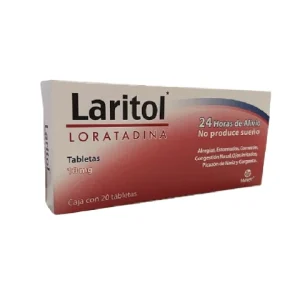 LARITOL 10MG. TAB. C/20 *MVE* R