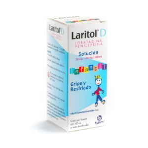 LARITOL-D INF 50MG/100MG/100ML JBE 60ML *MVE*