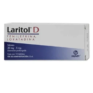 LARITOL-D LP 30/5MG TAB C/10 *MVE*