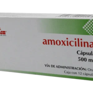 AMOXICILINA 500MG CAP C/12 *ANT* L