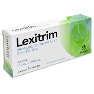 LEXITRIM 100MG/300MG CAP C/16 *MVE* PE