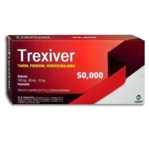 TREXIVER 50000 100/50/10MG/2ML SOL INY C/5+5 JGAS *MVE*