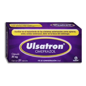 ULSATRON 20MG. CAP. C/21 *MVE*