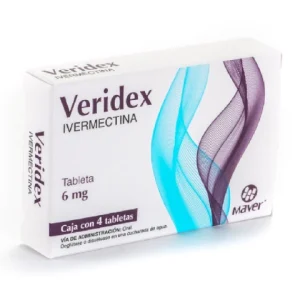 VERIDEX 6MG TAB C/4 *MVE* PE N