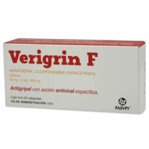 VERIGRIN F 50/3/300MG CAP C/24 *MVE*