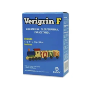 VERIGRIN F PED 2.5/0.1/15.0GR/100ML SOL 30ML*MVE*