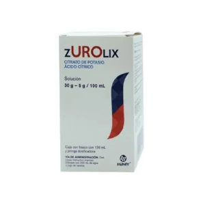 ZUROLIX 30/5GR/100ML SOLUC 150ML *MVE*