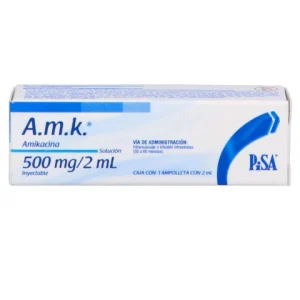 A-M-K 500MG/2ML. SOL. INY. C/1 *PIS*