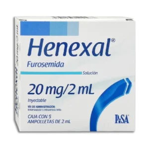 HENEXAL 20MG/2ML SOL. INY. C/5 *PIS*