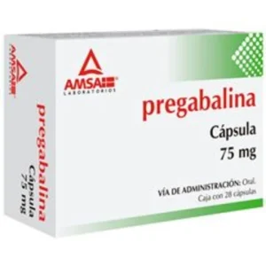PREGABALINA 75MG CAP C/28 *ANT* L