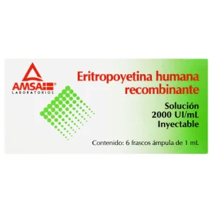 REFRI-ERITROPOYETINA 2000UI SOL INY C/6 *ANT*