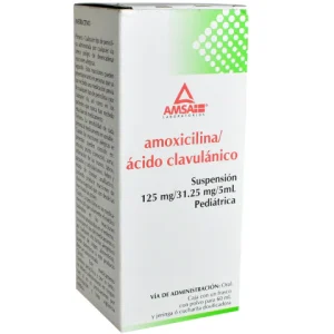 AMOXICILINA/AC.CLAV PED 125/31.25MG/5ML SUSP 60ML *ANT* L