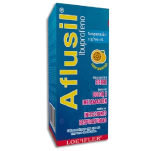 AFLUSIL 2.0G/100ML SUSP. 120ML *LOE* SABOR MARACUYA