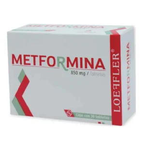 METFORMINA 850MG TAB C/30 *LOE*