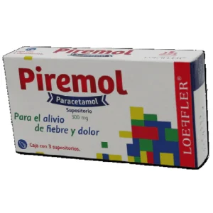 PIREMOL 300MG SUPOSITORIOS C/3 *LOE*