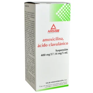 AMOXICILINA/AC.CLAVULANICO 400/57.14MG/5ML SUSP 50ML *ANT* L