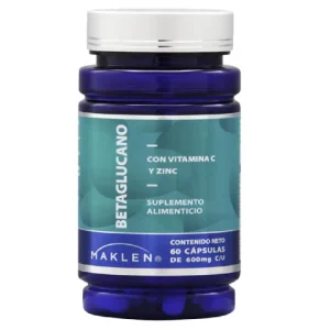 BETAGLUCANO/VITAMINA/ZINC 200/300/20MG CAP C/60 *MKL*