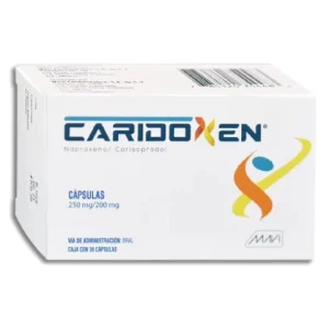 CARIDOXEN 250MG. CAP. C/30 *MVI* N
