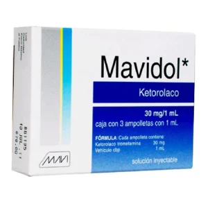 MAVIDOL 30MG/1ML SOL. INY C/3 *MVI*
