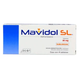 MAVIDOL SL 30MG. TAB SL. C/4 *MVI* R N