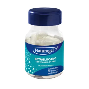 BETAGLUCANO/VITAMINA/ZINC 214/240/14MG CAP C/30 *NTG*