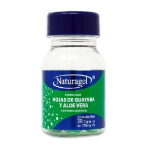 HOJA DE GUAYABA, ALOE VERA 700MG CAP C/30 *NTG*