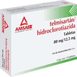TELMISARTAN/HIDROCLOROTIAZIDA 80/12.5MG TAB C/14 *ANT* L