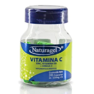 VITAMINA C CON ZINC, VITAMINA D3,OMEGA 3 550MG CAP C/30 *NTG*