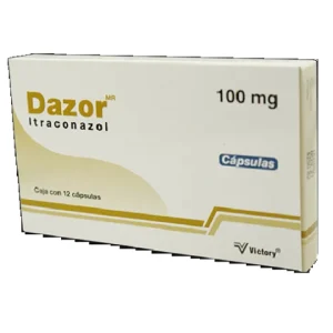 DAZOR 100MG. CAP. C/12 *VTY*