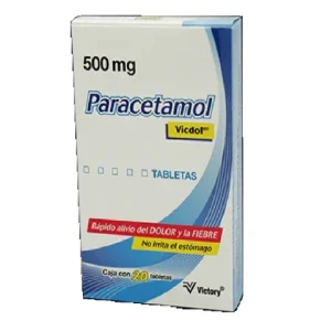 PARACETAMOL 500MG. TAB. C/20 *VTY* VICDOL