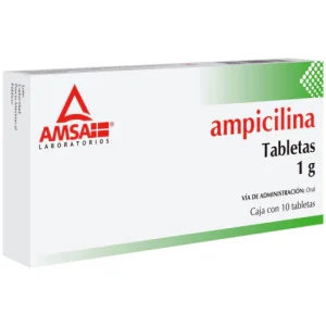 AMPICILINA 1GR TAB C/10 *ANT*