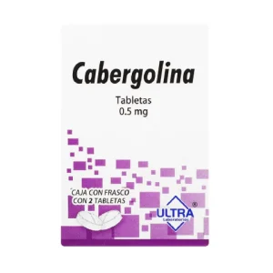 CABERGOLINA 0.5MG TAB C/2 *ULT*